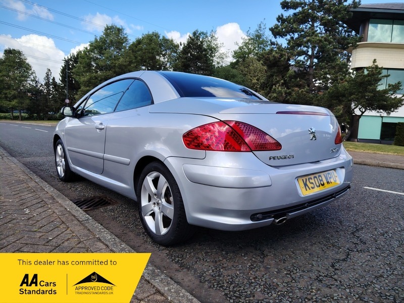 Peugeot 307 CC 2.0 16V Sport Convertible Silver #5