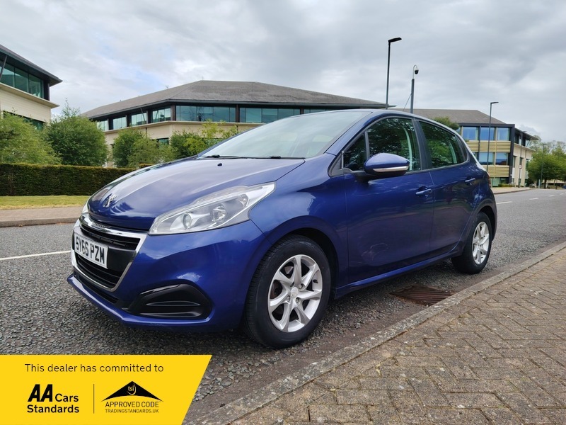 Peugeot 208 1.2 Puretech Active Hatchback SY66PZM Blue #3