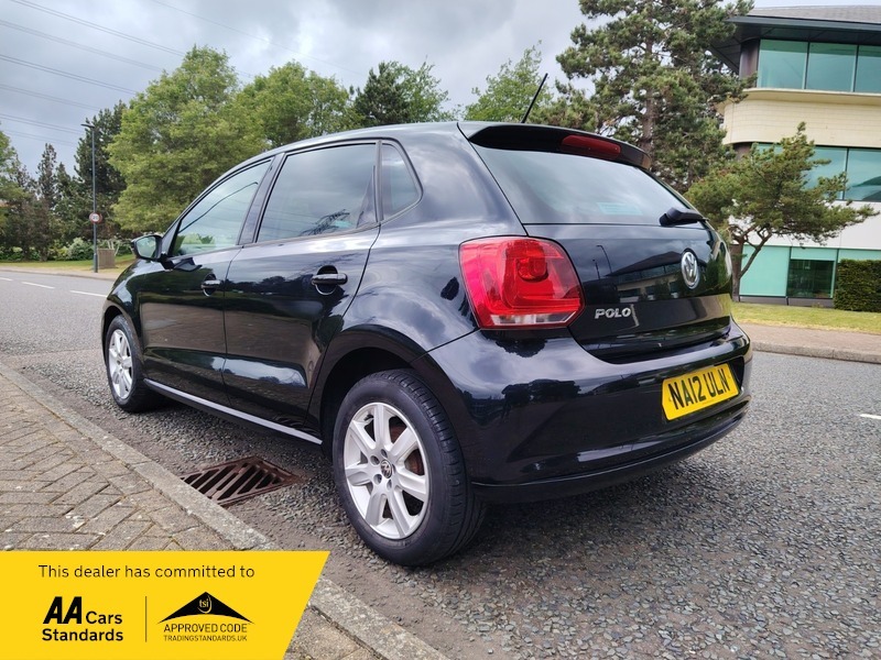 Volkswagen Polo 1.2 Match Hatchback Black #5
