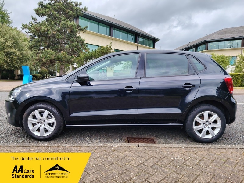 Volkswagen Polo 1.2 Match Hatchback Black #4