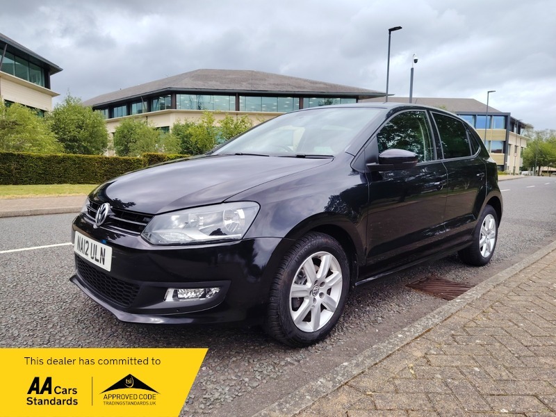 Volkswagen Polo 1.2 Match Hatchback Black #3