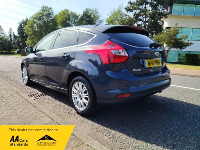 Ford Focus 1.6 Titanium Hatchback WP11HRN Grey #5