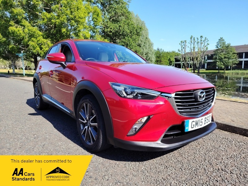 Mazda CX-3 2.0 Skyactiv-g Sport Nav Red