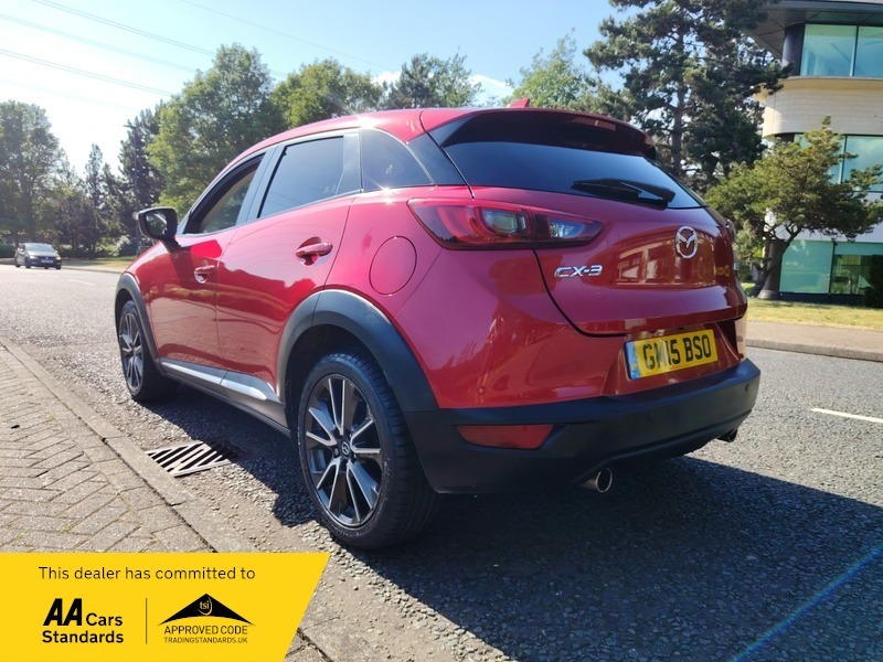Mazda CX-3 2.0 Skyactiv-g Sport Nav GM15BSO Red #5