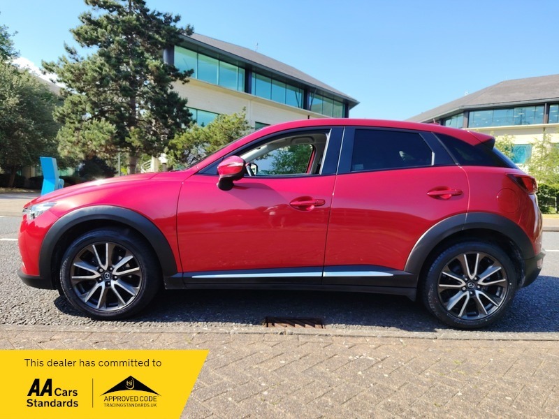 Mazda CX-3 2.0 Skyactiv-g Sport Nav GM15BSO Red #4