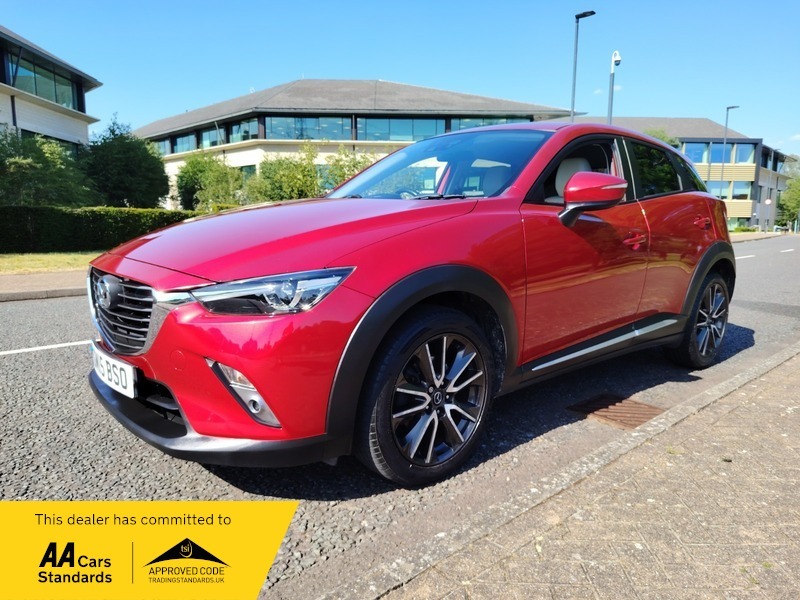 Mazda CX-3 2.0 Skyactiv-g Sport Nav GM15BSO Red #3