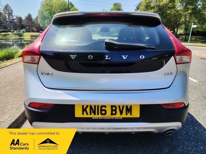 Volvo V40 2.0 D3 Se Nav KN16BVM Silver #6