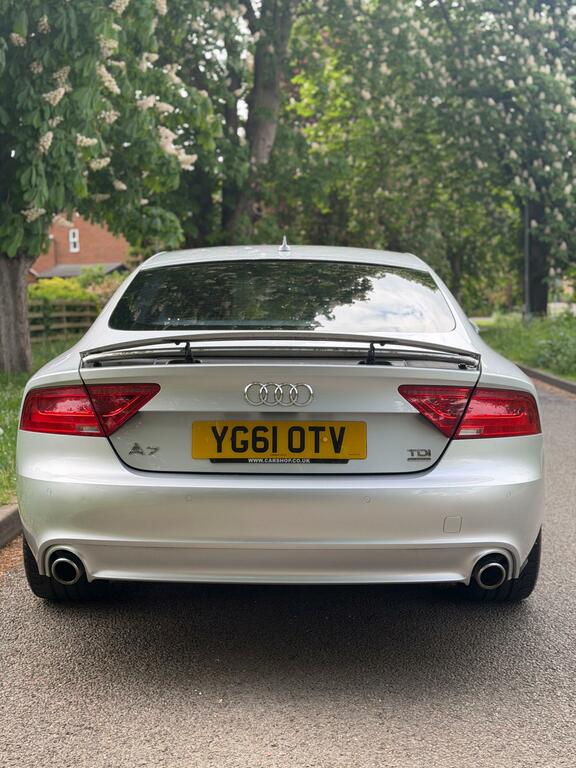 Audi A7 3.0 Tdi V6 Se Sportback S Tronic Quattro Euro 5 S YG61OTV Silver #5