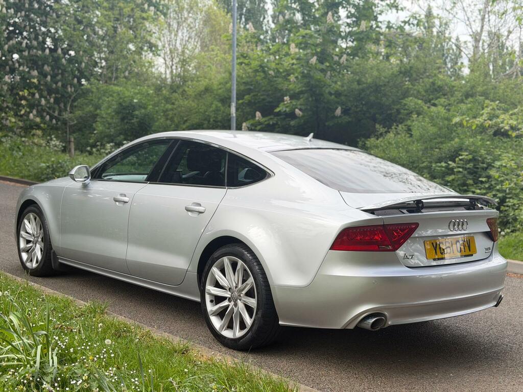 Audi A7 3.0 Tdi V6 Se Sportback S Tronic Quattro Euro 5 S YG61OTV Silver #4