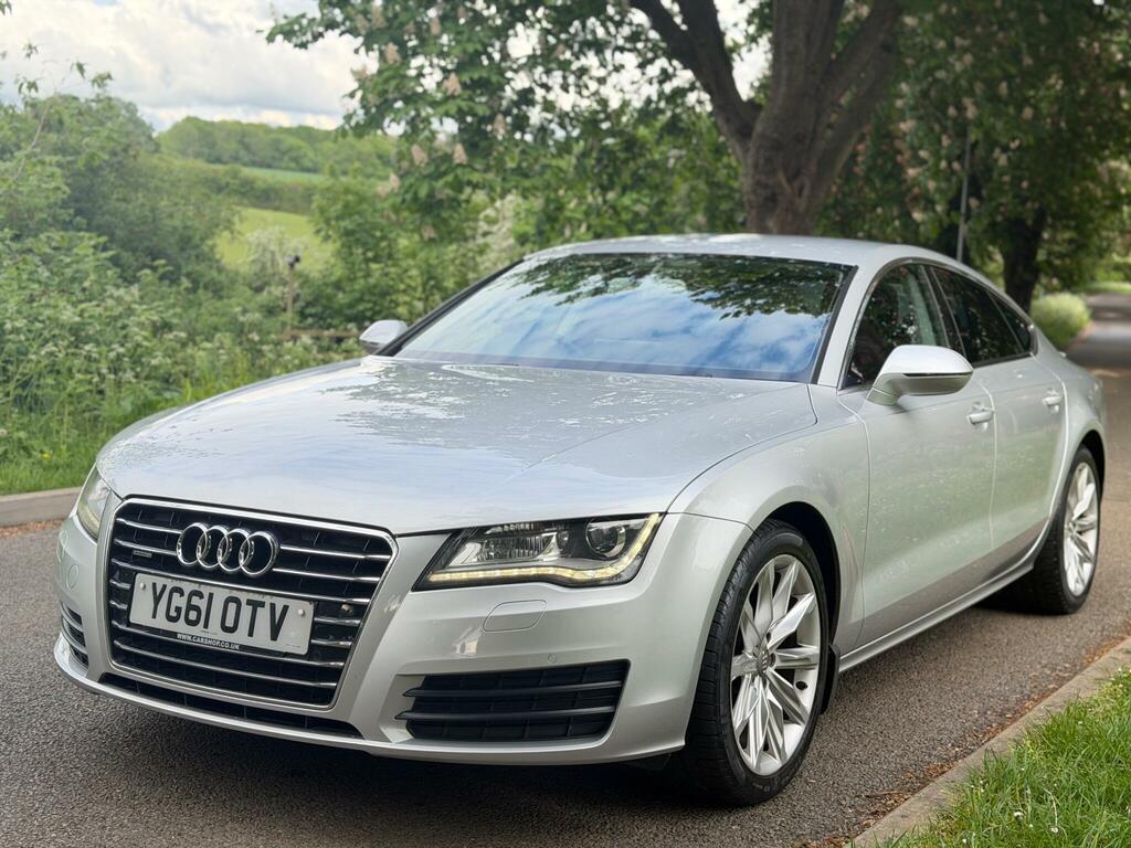 Audi A7 3.0 Tdi V6 Se Sportback S Tronic Quattro Euro 5 S YG61OTV Silver #3
