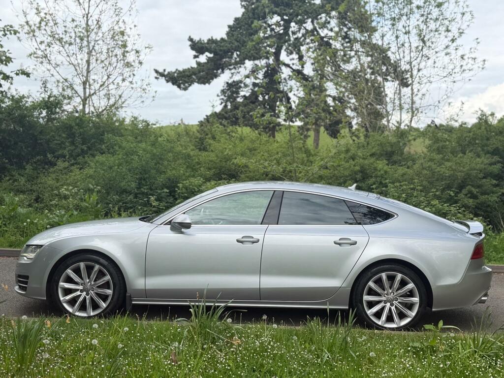 Audi A7 3.0 Tdi V6 Se Sportback S Tronic Quattro Euro 5 S YG61OTV Silver #2