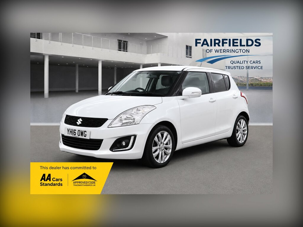 Suzuki Swift 1.2 Sz4 Hatchback Euro 6 94 Ps White