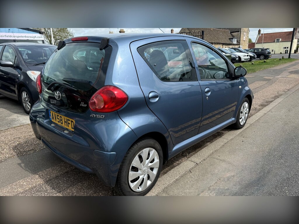 Toyota Aygo 1.0 Vvt-i Blue Hatchback Multimode Euro Blue #4
