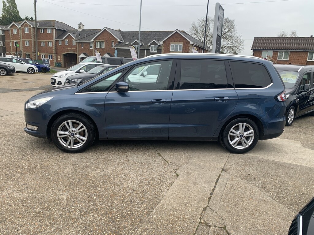 Ford Galaxy Mpv 2.0 Ecoblue Titanium 2018 CF68OAA Blue #5
