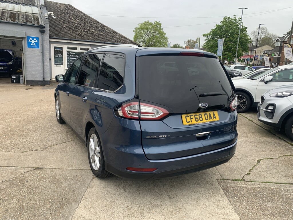 Ford Galaxy Mpv 2.0 Ecoblue Titanium 2018 CF68OAA Blue #6