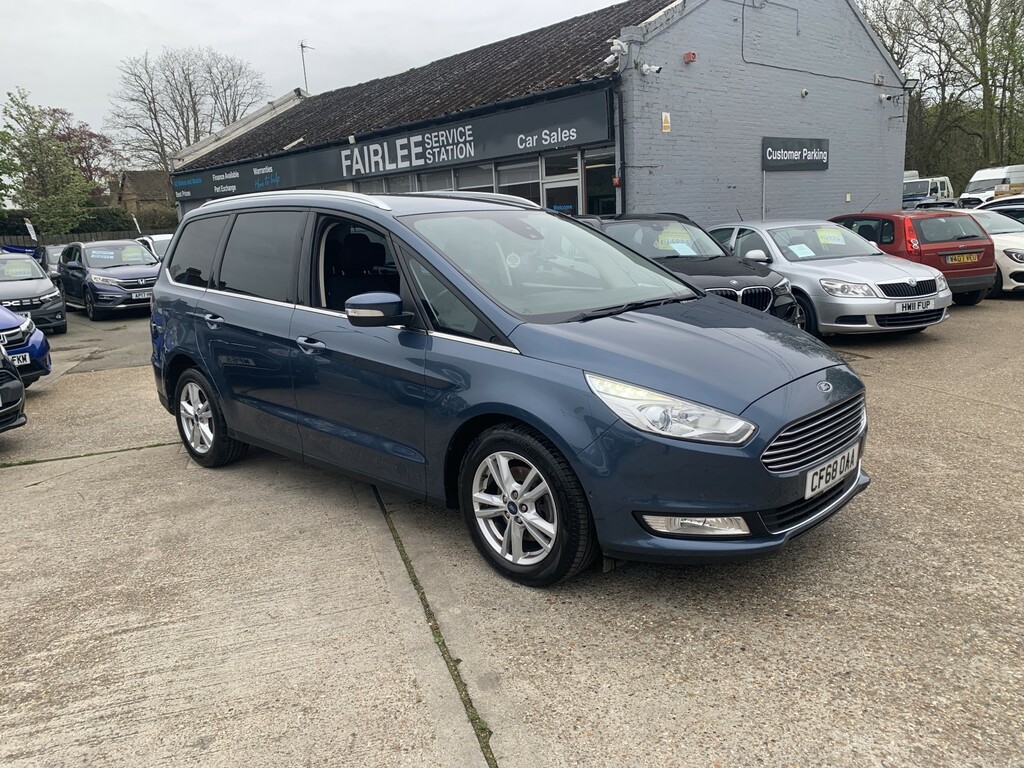 Ford Galaxy Mpv 2.0 Ecoblue Titanium 2018 CF68OAA Blue #2