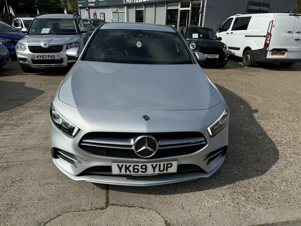 Mercedes-Benz A Class Hatchback 2.0 A35 Amg 2019 YK69FUP Silver #2