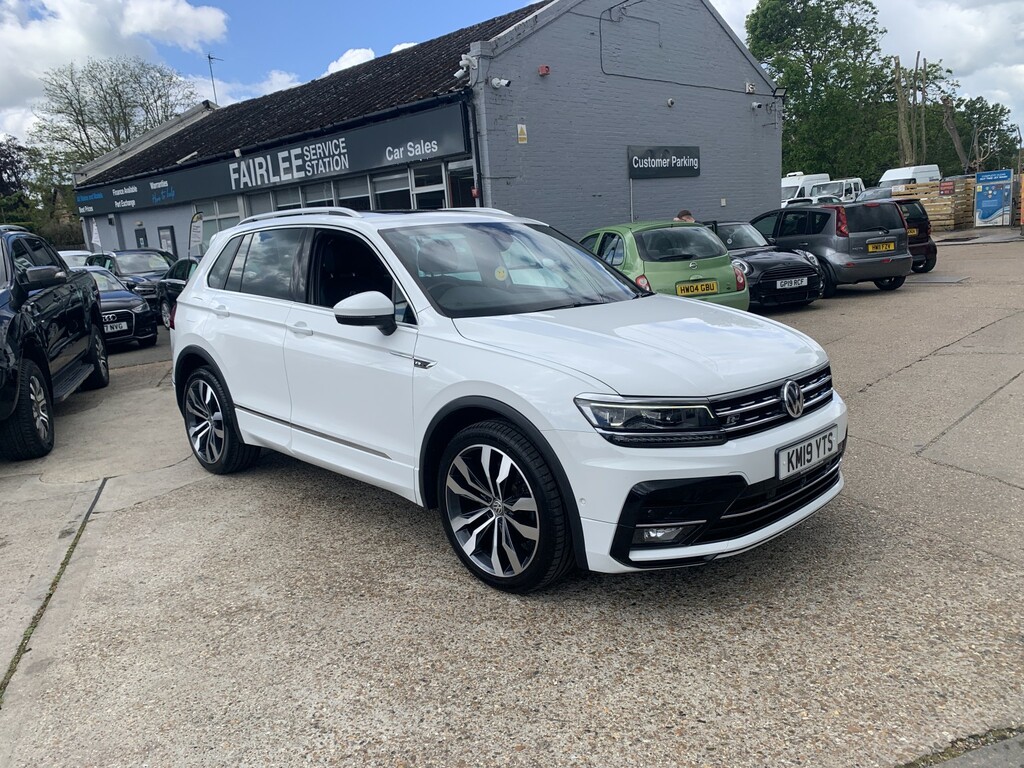 Volkswagen Tiguan Suv 2.0 Tdi R-line Tech 2019 KM19YTS White #2