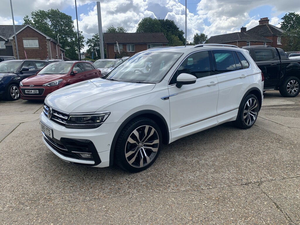 Volkswagen Tiguan Suv 2.0 Tdi R-line Tech 2019 KM19YTS White #4