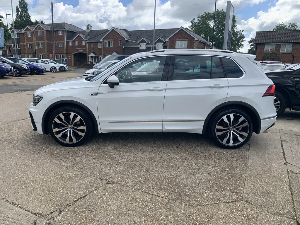 Volkswagen Tiguan Suv 2.0 Tdi R-line Tech 2019 KM19YTS White #5