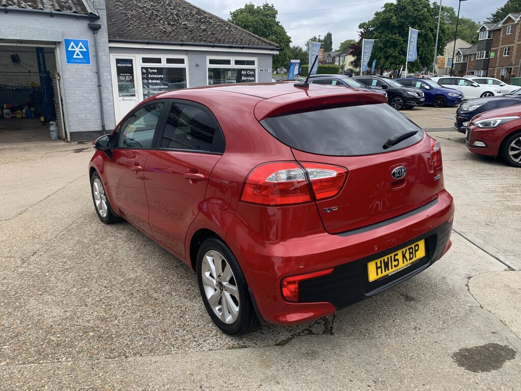 Kia RIO Hatchback 1.25 2 2015 HW15KBP Red #6