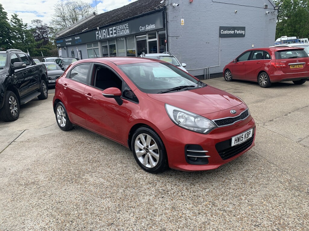 Kia RIO Hatchback 1.25 2 2015 HW15KBP Red #2