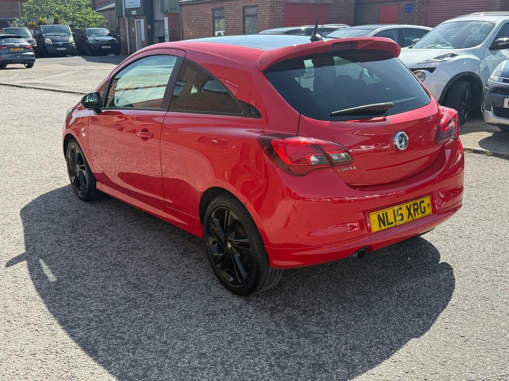 Vauxhall Corsa 1.2I Limited Edition Euro 6 NL15XRG Red #4