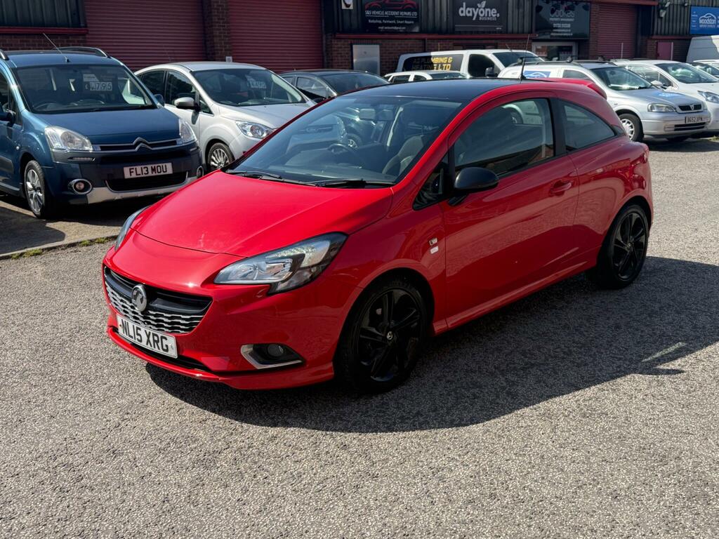 Vauxhall Corsa 1.2I Limited Edition Euro 6 NL15XRG Red #3