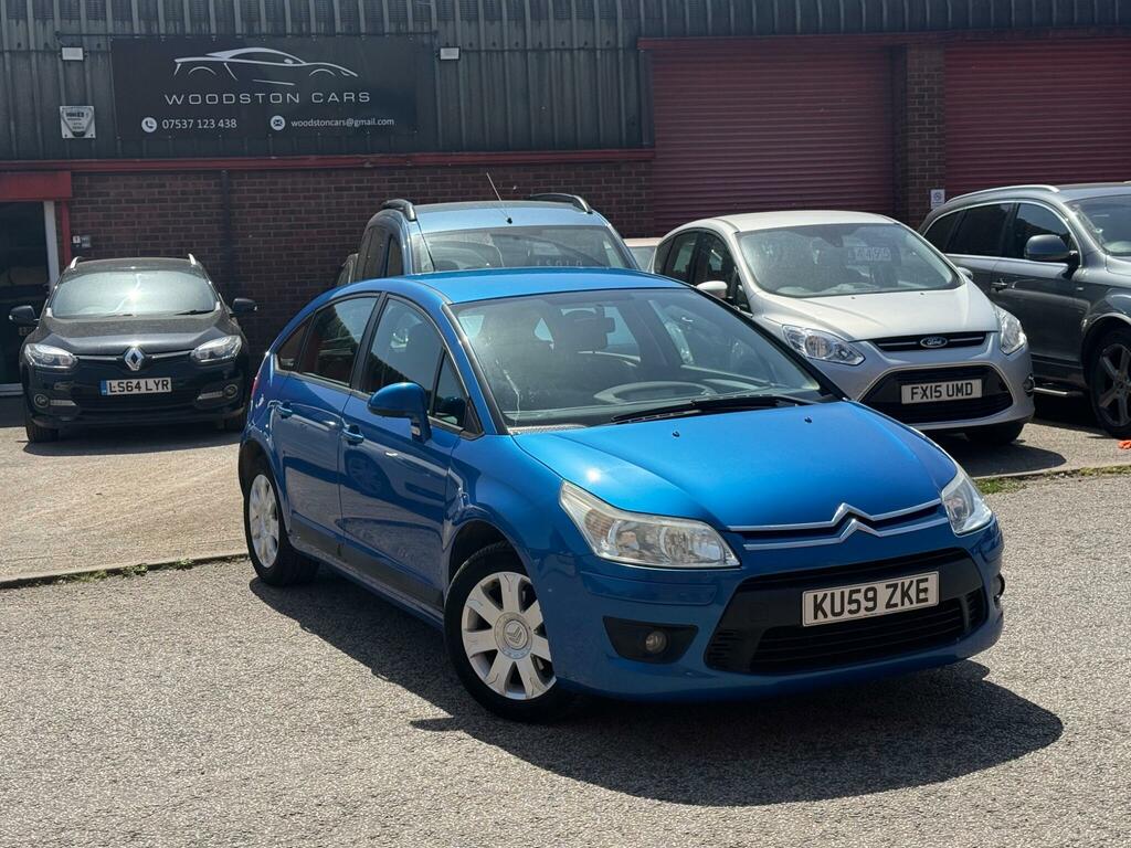 Citroen C4 1.6 Hdi Sx Euro 4 KU59ZKE Blue #2