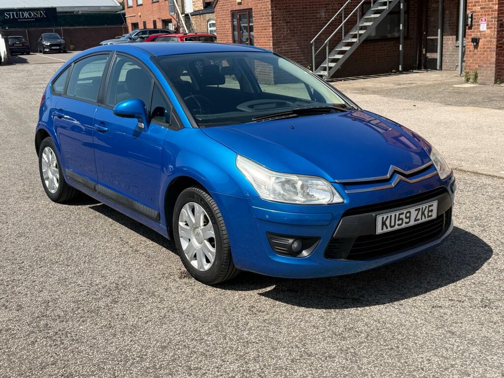 Citroen C4 1.6 Hdi Sx Euro 4 KU59ZKE Blue #3