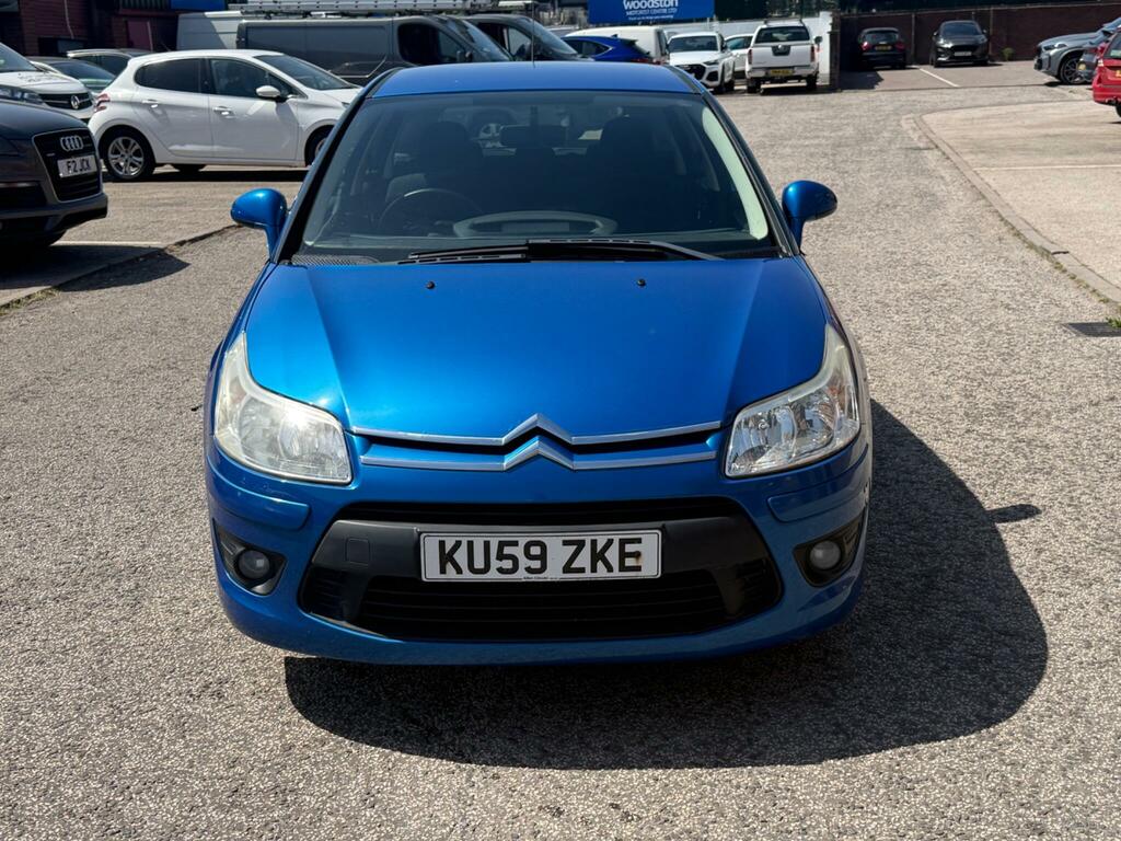 Citroen C4 1.6 Hdi Sx Euro 4 KU59ZKE Blue #4