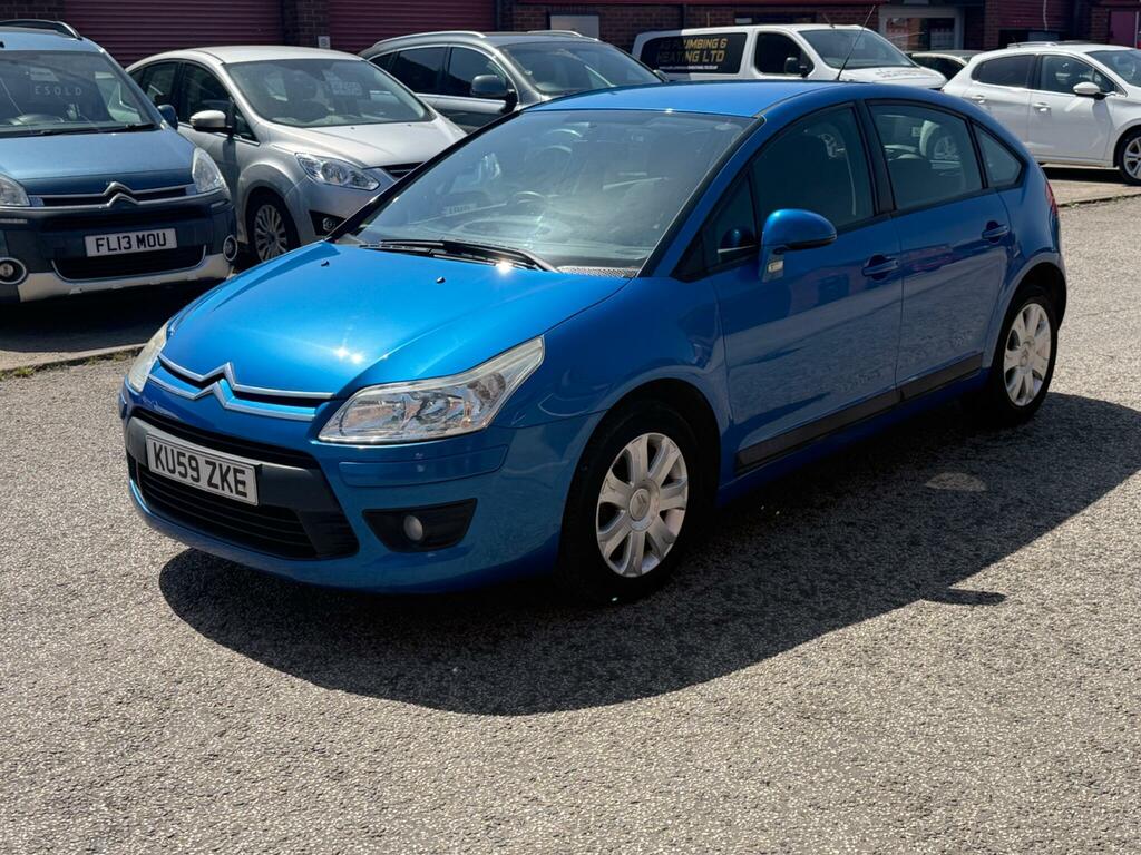 Citroen C4 1.6 Hdi Sx Euro 4 KU59ZKE Blue #5