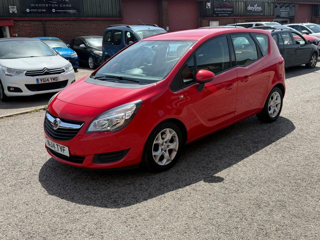 Vauxhall Meriva 1.6 Cdti Ecoflex Exclusiv Euro 6 Ss NJ14TYF Red #5