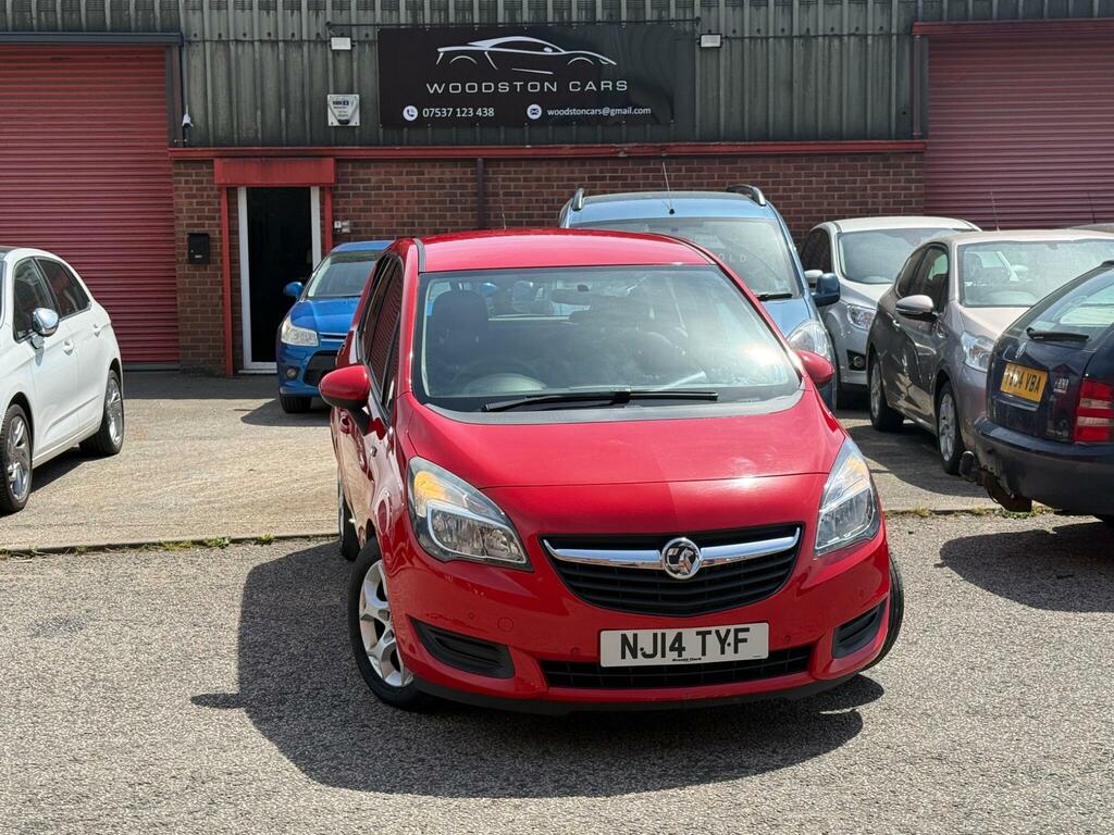 Vauxhall Meriva 1.6 Cdti Ecoflex Exclusiv Euro 6 Ss Red