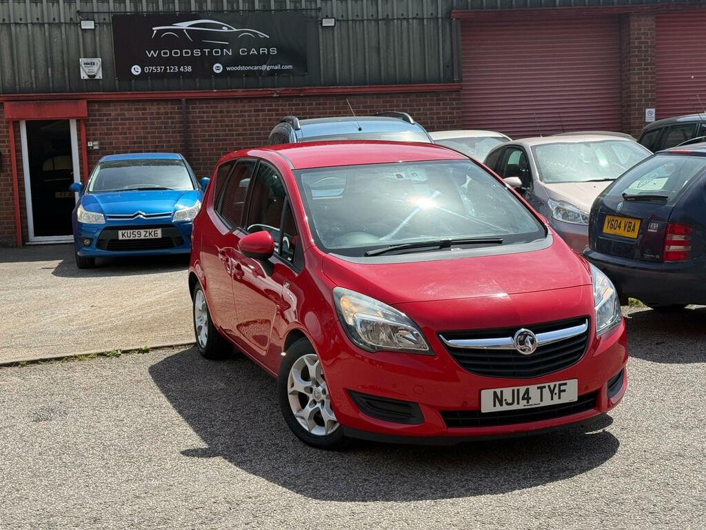 Vauxhall Meriva 1.6 Cdti Ecoflex Exclusiv Euro 6 Ss NJ14TYF Red #2