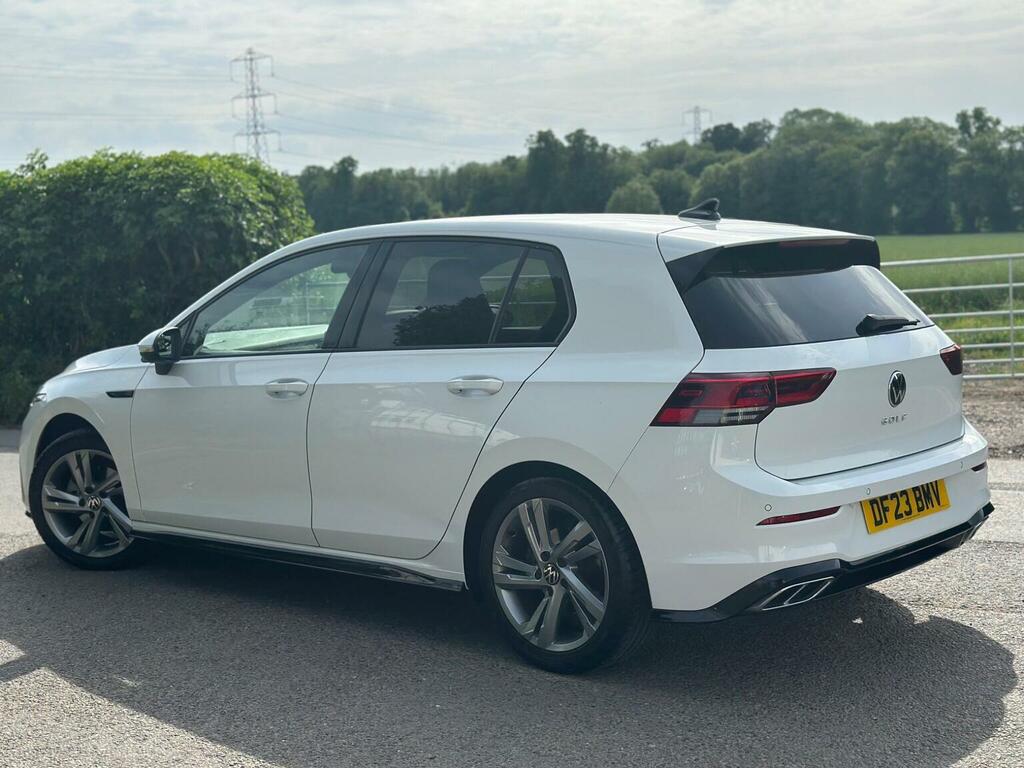 Volkswagen Golf Hatchback 2.0 Tdi R-line Dsg Euro 6 Ss 202 DF23BMV White #6