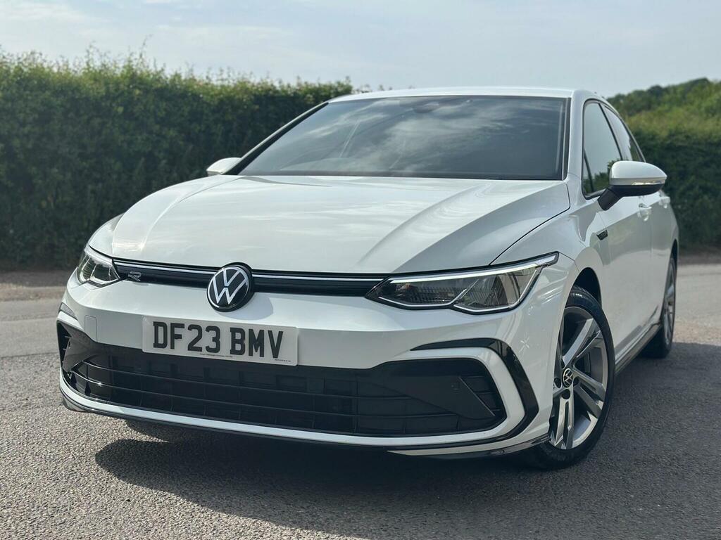 Volkswagen Golf Hatchback 2.0 Tdi R-line Dsg Euro 6 Ss 202 DF23BMV White #2