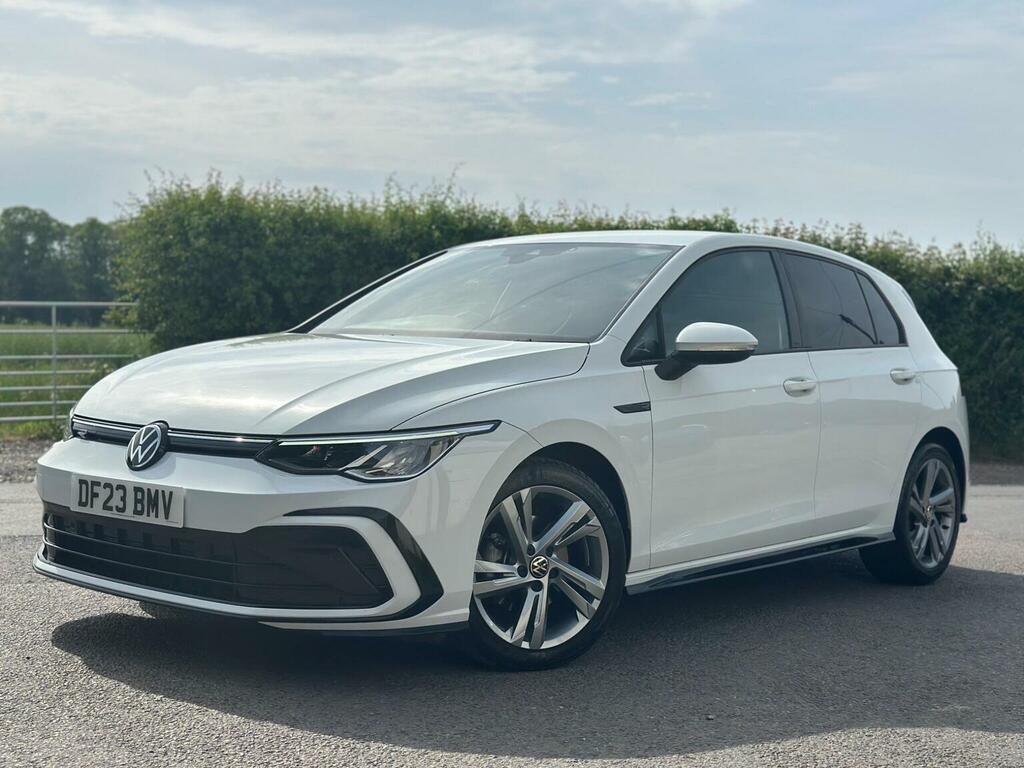 Volkswagen Golf Hatchback 2.0 Tdi R-line Dsg Euro 6 Ss 202 DF23BMV White #3