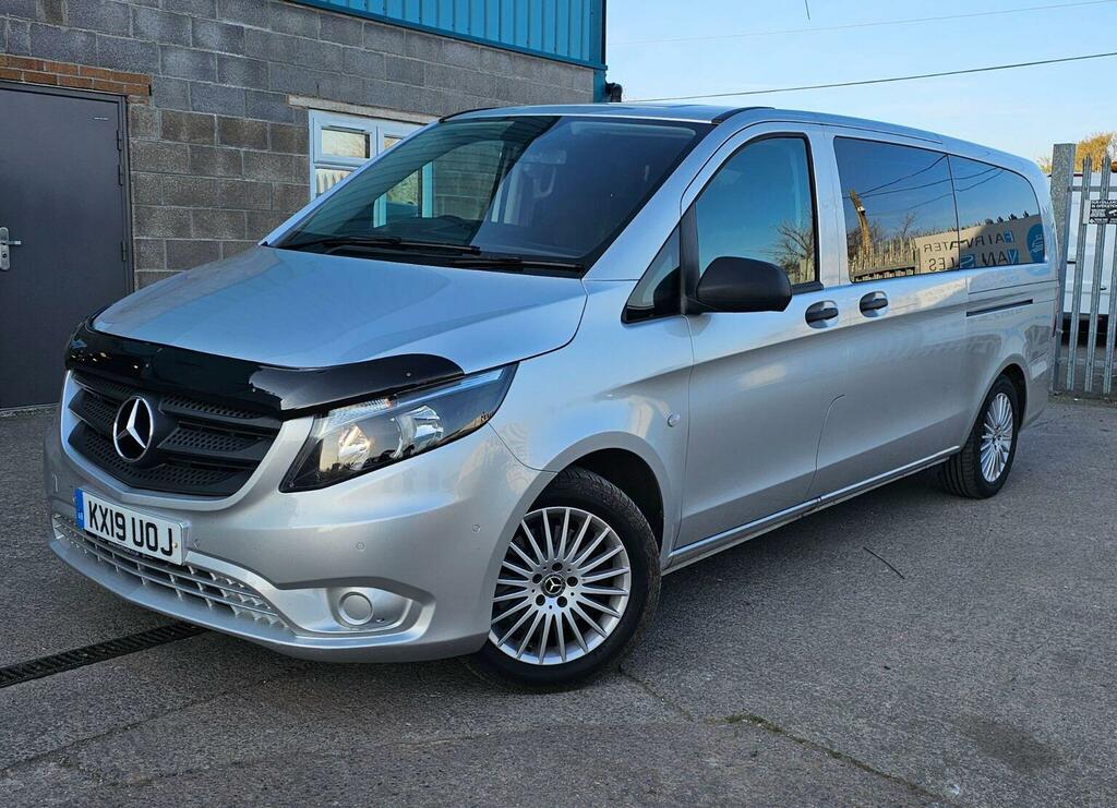 Mercedes-Benz Vito Minibus 2.1 119 Cdi Bluetec Select Tourer G-tronic Silver #6