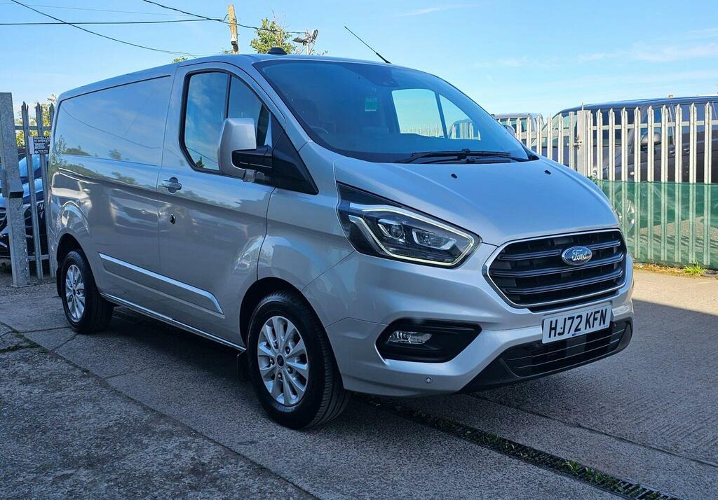 Ford Transit Custom Panel Van 2.0 340 Ecoblue Limited L1 H1 Euro HJ72KFN Silver #6