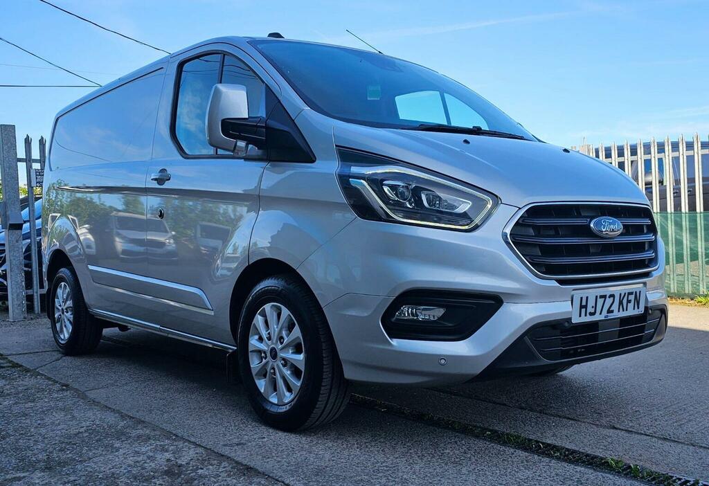 Ford Transit Custom Panel Van 2.0 340 Ecoblue Limited L1 H1 Euro HJ72KFN Silver #5