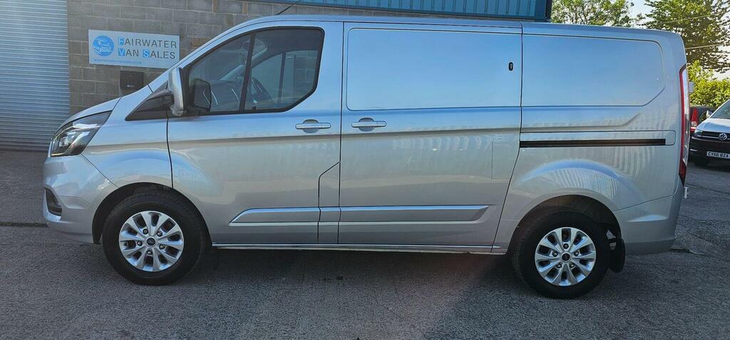 Ford Transit Custom Panel Van 2.0 340 Ecoblue Limited L1 H1 Euro HJ72KFN Silver #4