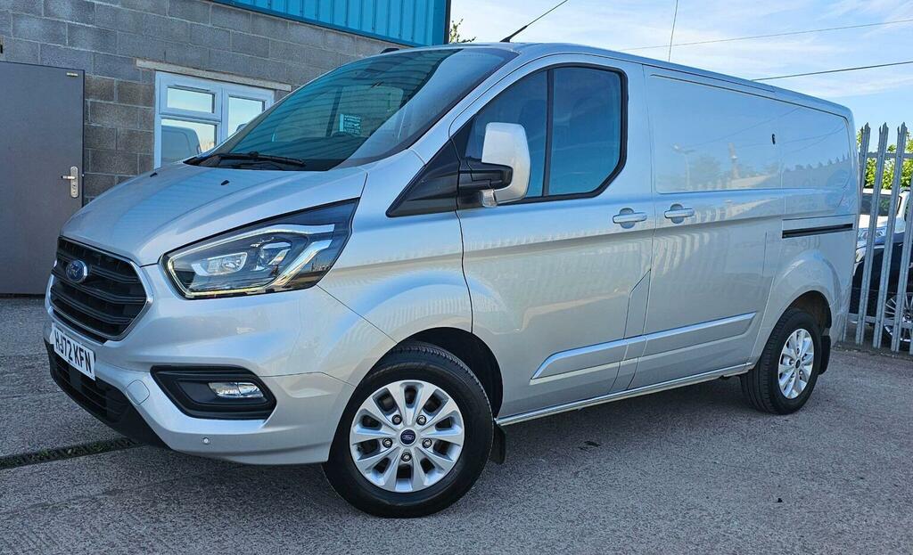 Ford Transit Custom Panel Van 2.0 340 Ecoblue Limited L1 H1 Euro HJ72KFN Silver #3
