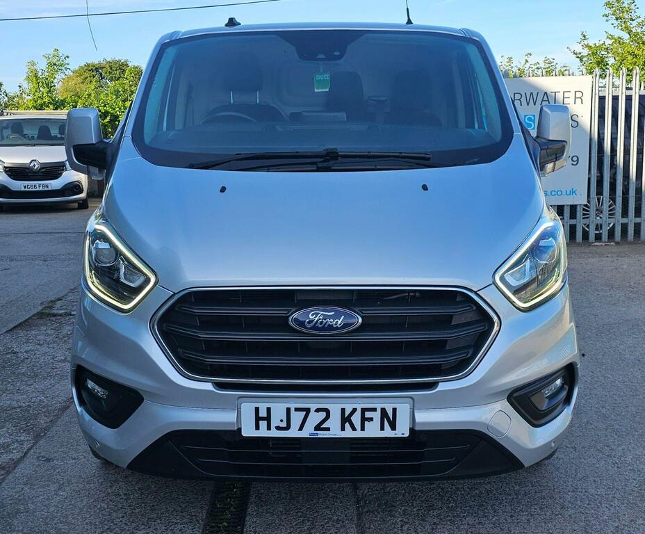 Ford Transit Custom Panel Van 2.0 340 Ecoblue Limited L1 H1 Euro HJ72KFN Silver #2