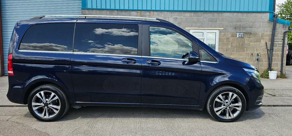 Mercedes-Benz V Class Mpv 2.2 V220d Bluetec Sport G-tronic Euro 6 Ss EY68CBO Blue #6