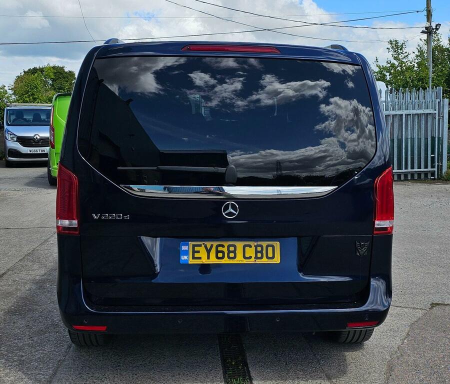 Mercedes-Benz V Class Mpv 2.2 V220d Bluetec Sport G-tronic Euro 6 Ss EY68CBO Blue #5
