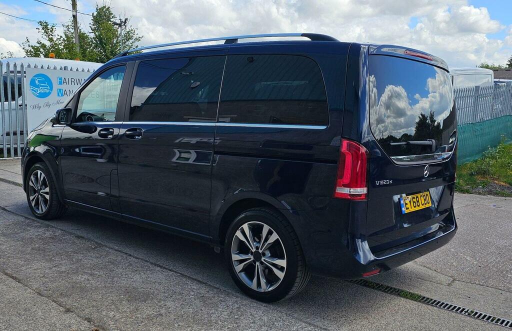 Mercedes-Benz V Class Mpv 2.2 V220d Bluetec Sport G-tronic Euro 6 Ss EY68CBO Blue #2