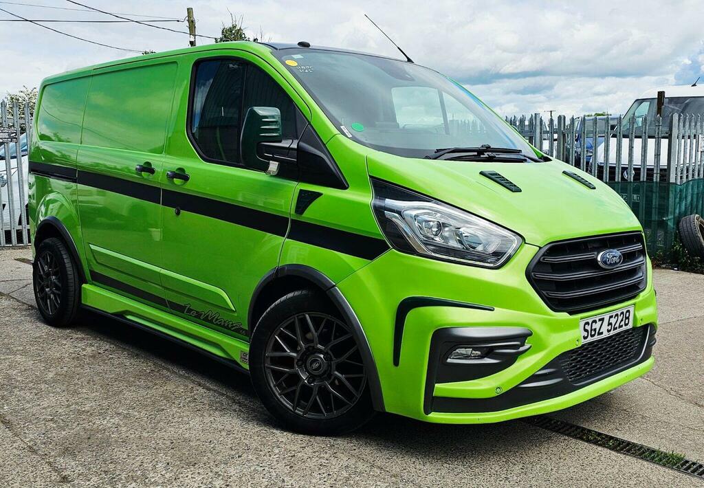Ford Transit Custom Panel Van 170Bhp 280 Gt Carbon Le Mans Swb 2 Green