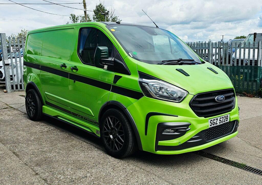 Ford Transit Custom Panel Van 170Bhp 280 Gt Carbon Le Mans Swb 2 Green #6