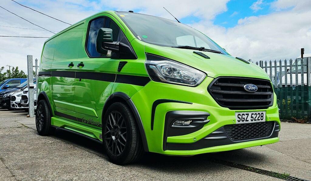 Ford Transit Custom Panel Van 170Bhp 280 Gt Carbon Le Mans Swb 2 Green #5